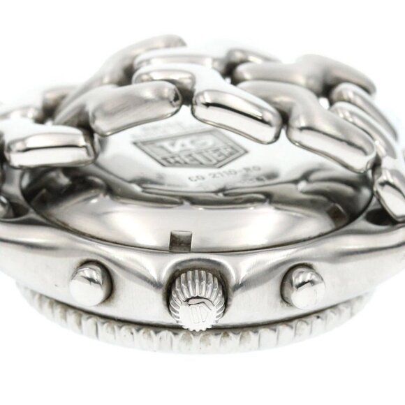 TAG HEUER S/el CG2110-R0 Chronograph white Dial Automatic Men's Watch - Picture 6 of 6